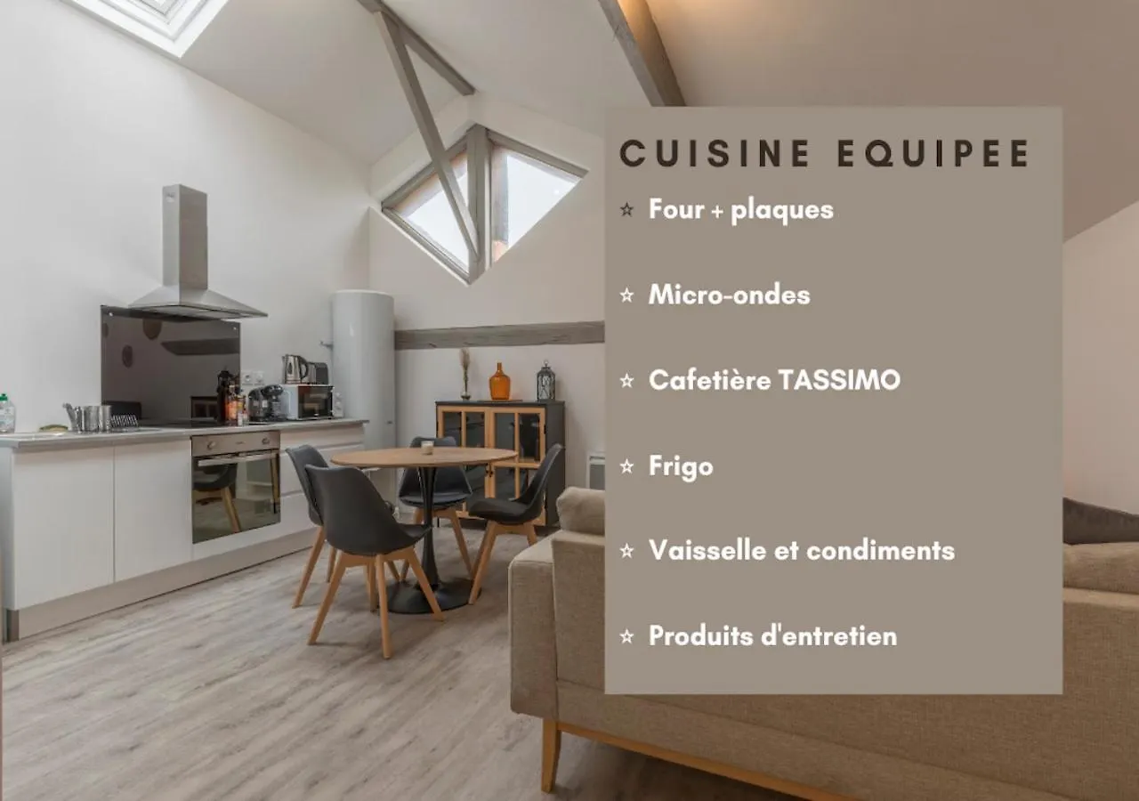 Atypique - 2 Chambres Avec Salles De Bains, Cuisine Equipee, Parking Gratuit Castelsarrasin
