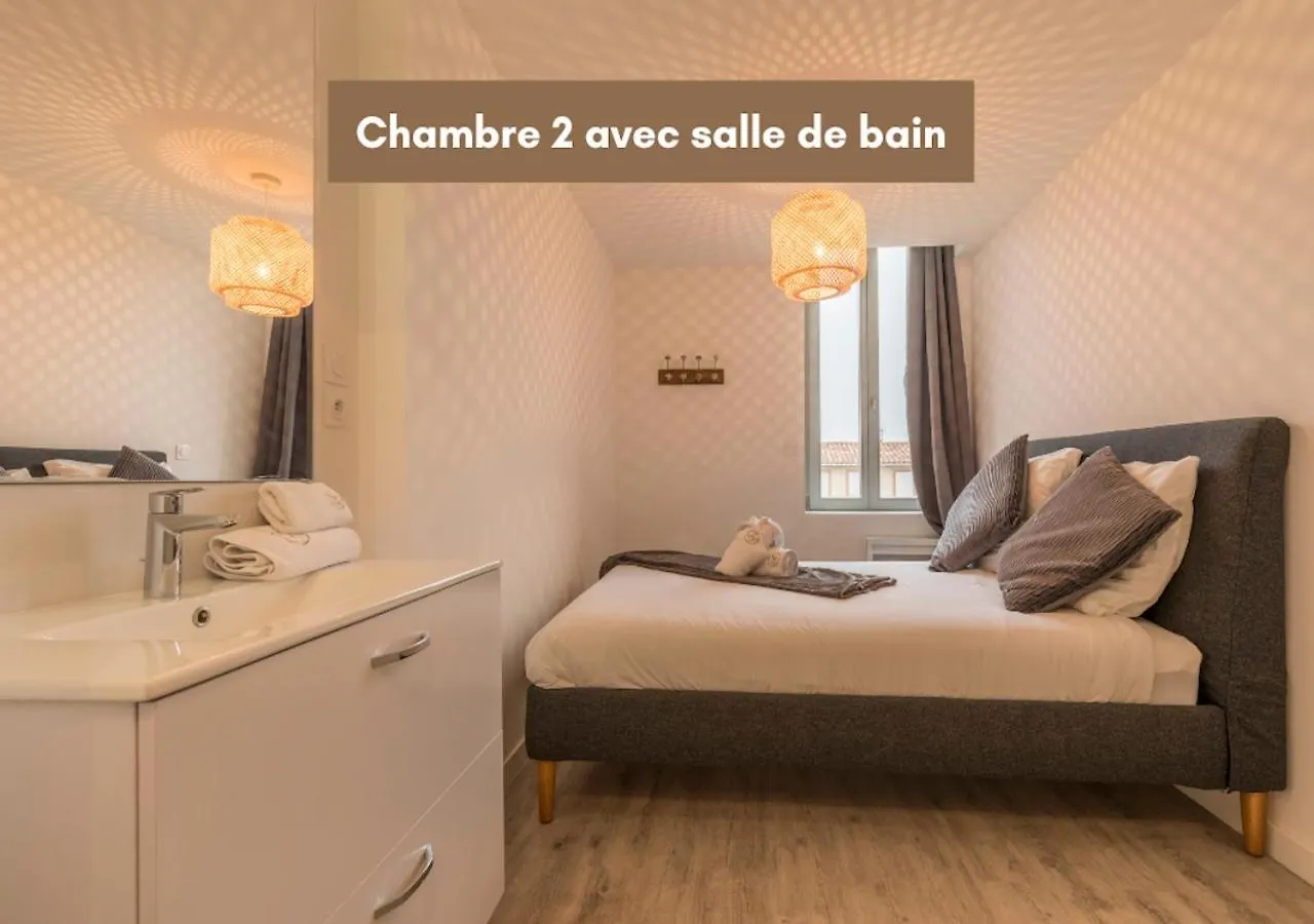 Atypique - 2 Chambres Avec Salles De Bains, Cuisine Equipee, Parking Gratuit Castelsarrasin Apartment